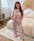 Tee & Boxer Pant Set in On the Prowl (SOLD AS SET) - November Preorder