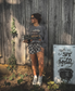 Spooky Season VHS Graphic Crewneck Sweatshirt on Charcoal
