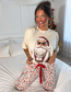 Santa Bling Graphic Tee on Ivory