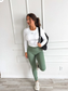 AirSkin Long Sleeve Top in White- Preorder - September