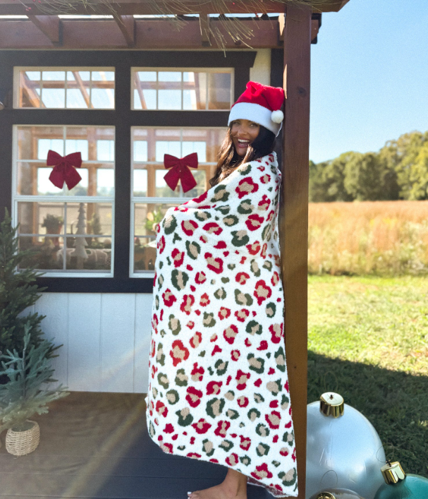 Wild Tidings Christmas Blanket - Preorder