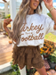 Turkey then Football Graphic Tee - Made to Order