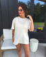 The Always Tee in Vanilla Cream