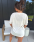 The Always Tee in Vanilla Cream
