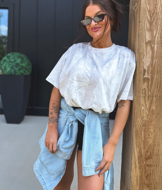 The Always Tee in White Oak Wash