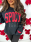 SPICY - Graphic Sweatshirt - Black - RTS