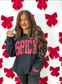SPICY - Graphic Sweatshirt - Black - RTS