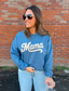 Fluffy Mama Patch Sweatshirt
