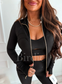 Empire Flex Active Jacket in Black
