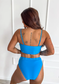 Two Piece Swimsuit in Capri Blue (Sold as Set) - Preorder (May)