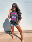 Redneck Yacht Club Graphic Tee on Pepper Comfort Colors tee