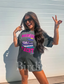 Redneck Yacht Club Graphic Tee on Pepper Comfort Colors tee