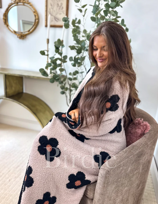 Midnight Wildflower Blanket Preorder - May