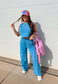 Tank Flare Set in Poolside Blue (Sold as Set) - Preorder - June