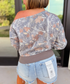 Off the Shoulder Pullover in Timber Haze Camo - Preorder - Sept.