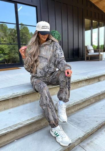 Hideaway Joggers in Stone Ridge Camo - Preorder - November